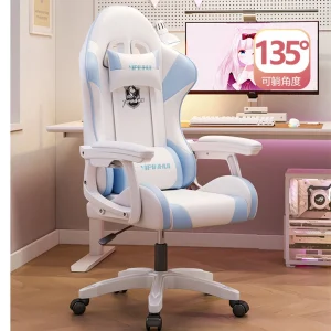 Ghế văn phòng chơi game Arm Ergonomic Cán Thoải mái Máy tính Ghế văn phòng Xoay Sang trọng Cadeiras Nội thất Escritorio BL50FC - Hình 4