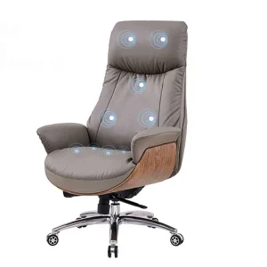 Ghế văn phòng da thật Chaise Gaming Recliner Ghế máy tính tiện dụng Di động cho PC Ghế bành Silla Giratoria 보조의자 사무실 의자 - Hình 3