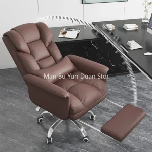 Ghế Văn Phòng Máy Tính Da Đào Tạo Ông Chủ Ghế Văn Phòng Kinh Doanh Lưng Thời Trang Thiết Kế Thoải Mái Lười Giải Trí Cadeiras Nội Thất Ý