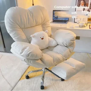 Ghế Văn Phòng Máy Tính Lười Ghế Sofa Nhà Thoải Mái Ít Vận Động Tựa Lưng Bàn Ghế Phòng Ngủ Ghế Lười Ghế Văn Phòng Công Thái Ghế Chơi Game - Hình 2