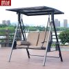 Ghế xích đu ngoài trời sân vườn sân thượng võng xích đu ngoài trời biệt thự nhà lưới đỏ đôi