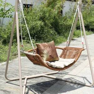 Ghế xích đu ngoài trời sofa giỏ treo sân biệt thự khách sạn sân vườn ban công giường ngủ và bữa sáng internet người nổi tiếng căn hộ nhỏ phòng khách tùy chỉnh - Hình 3