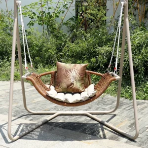Ghế xích đu ngoài trời sofa giỏ treo sân biệt thự khách sạn sân vườn ban công giường ngủ và bữa sáng internet người nổi tiếng căn hộ nhỏ phòng khách tùy chỉnh - Hình 4