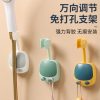 Giá đỡ vòi hoa sen không có cú đấm phòng tắm vòi sen phổ thông đầu vòi sen cố định vòi có thể điều chỉnh được treo vòi treo vòi treo tường đáy ghế