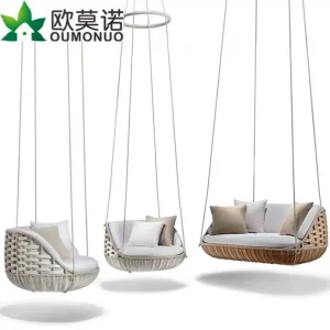 Giỏ Treo Ban Công Xích Đu Ngoài Trời Nhà Lười Võng Trong Nhà Nôi Ghế Mây