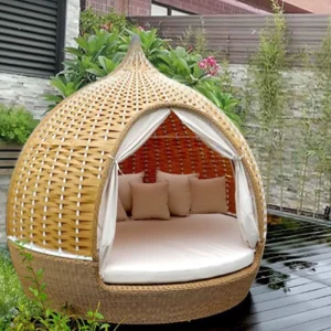 Giường Lồng Chim Sân, Sân Thượng, Trang Trí Tổ Chim Mây, Giường Phong Cảnh Nghệ Thuật, Giường Hồ Bơi Bãi Biển Mang Tính Biểu Tượng, Giường Ngoài Trời