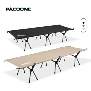 Giường ngủ gấp PACOONE – Giường cắm trại di động, tiện lợi cho người lớn và trẻ em, dùng ngoài trời hoặc du lịch