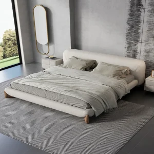 Giường ngủ Italy hiện đại Phòng ngủ sang trọng Giường đôi Khung Giường Kích thước đầy đủ Sext Phong cách Châu Âu Chơi game Cama Box Casal Bộ phòng ngủ sang trọng Nội thất - Hình 3