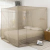Giường ngủ Mái che chắn chống bức xạ EMF/RF bảo vệ cao | Giường đôi dạng hộp | U-SILVER | HF+LF