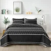 Giường ngủ MiaoBrand HomeTextile Bộ chăn ga gối mềm mại thoải mái 2/3 miếng chần bông CoverwithPillowcase Ensemble De Lit Souple Trois Pieces