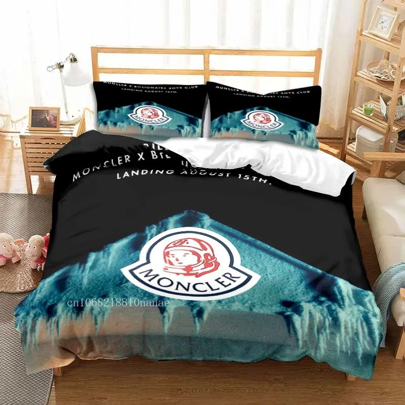 Giường ngủ Thời Trang Mới M-Moncler Tất Cả Các Mùa Bộ Chăn Ga Đôi Bộ 3 Bộ Chăn Ga Giường Túi Đựng Chăn Màn Đôi Vua Thoải Mái Bao - Hình 3 Giường ngủ Thời Trang Mới M-Moncler Tất Cả Các Mùa Bộ Chăn Ga Đôi Bộ 3 Bộ Chăn Ga Giường Túi Đựng Chăn Màn Đôi Vua Thoải Mái Bao - Hình 3