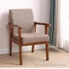 Gỗ chắc chắn tựa lưng ghế bàn máy tính nhà ghế sofa đơn ghế mạt chược giải trí người cao tuổi ghế