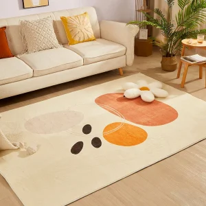 Hiện Đại Đơn Giản Thảm Phòng Khách Ánh Sáng Cao Cấp Trang Trí Phòng Ngủ Thảm Diện Tích Lớn Cloakroom Sang Trọng Thảm Nhà Dày Sàn - Hình 2
