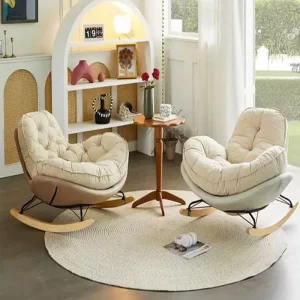 Hỗ trợ lưng Phòng ngủ Ghế phòng khách Nhỏ hiện đại Ghế đơn đơn Thiết kế có thể ngả Muebles Para El Hogar Nội thất gia đình - Hình 2
