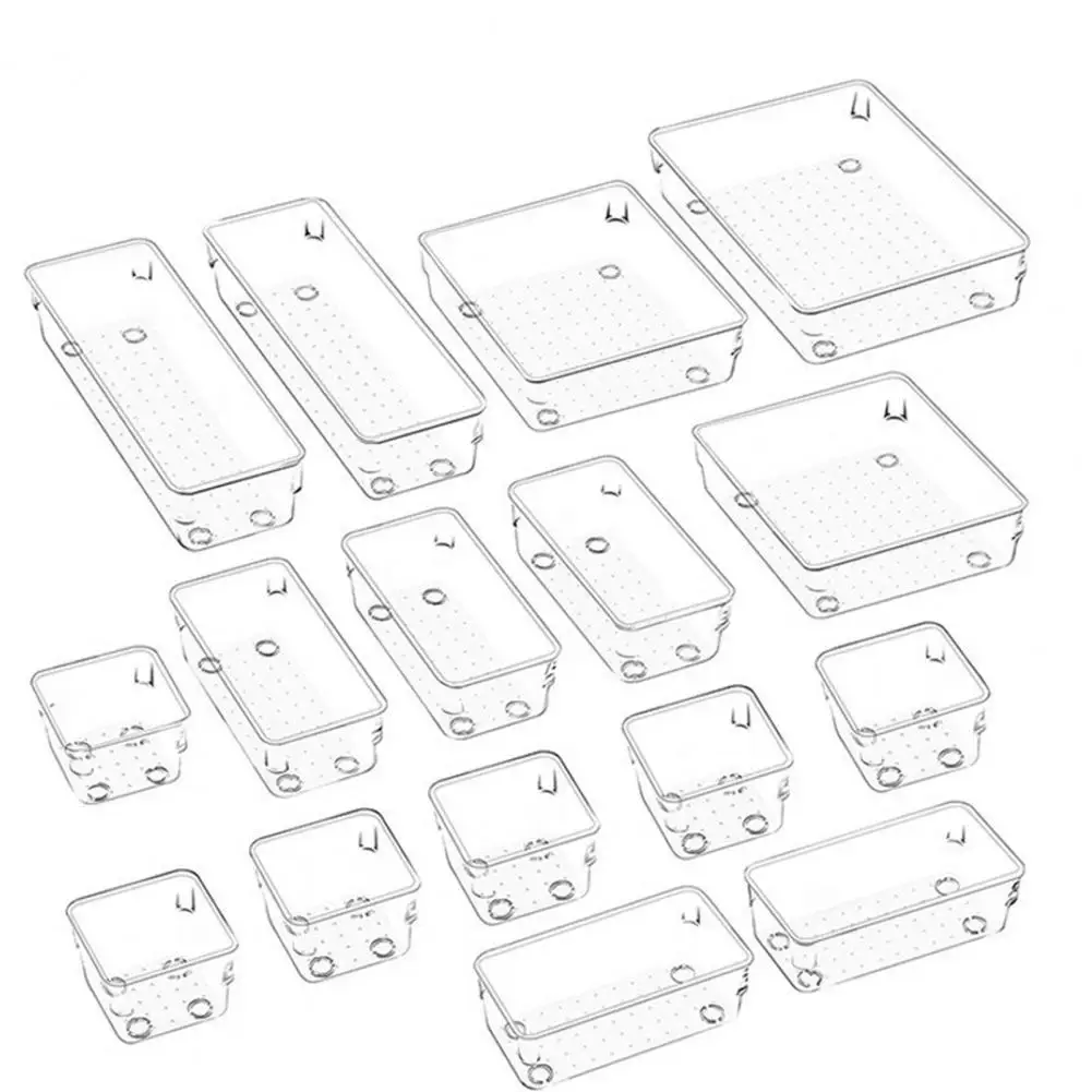 Hộp thiết kế mở Hộp ngăn kéo nhiều kích thước có chấm silicon để trang điểm Đồ trang sức Đồ dùng văn phòng Nặng cho mặt bàn - Hình 4 Hộp thiết kế mở Hộp ngăn kéo nhiều kích thước có chấm silicon để trang điểm Đồ trang sức Đồ dùng văn phòng Nặng cho mặt bàn - Hình 4