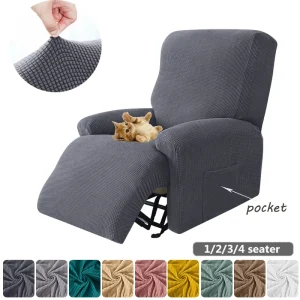 Jacquard Chống Bẹp Đầu Ghế Sofa Co Giãn Bảo Vệ Ghế Sofa Cậu Bé Lười Thư Giãn Ghế Bành Có Ghế Dài Bao Co Giãn Slipcovers Cho Trang Trí Nhà