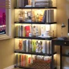 Kệ trưng bày Tủ phòng khách Bảng điều khiển Tủ quần áo Trung Quốc Tạp chí Giá đỡ Nội thất salon Gabinete sang trọng