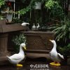 Khéo léo Quảng trường ban công bố trí vườn trang trí vịt lớn ngoài trời Trung Quốc cảnh quan sân cảnh hồ bơi trang trí cảnh quan