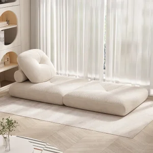 Lông Tơ Co Giãn Ghế Phòng Khách Di Động Hiện Đại Công Thái Ghế Phòng Ngủ Sofa Lười Muebles Para El Hogar Trang Trí Phòng - Hình 4