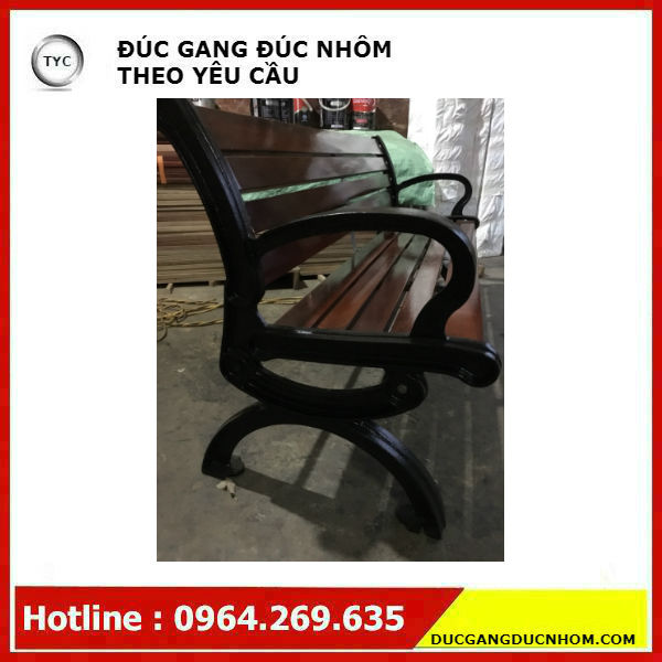 Mẫu Ghế công viên 1m5 nặng 40kg - Hình 2 Mẫu Ghế công viên 1m5 nặng 40kg - Hình 2