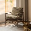 Mẫu Ghế Đọc Sách Khung Gỗ Tự Nhiên Tần Bì Thiết Kế Vintage