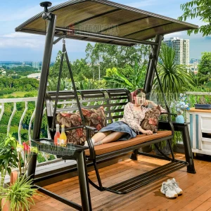 Mây ngoài trời xích đu sân nhà ngoài trời ghế treo giỏ treo giải trí sân vườn biệt thự ban công ghế xích đu xích đu