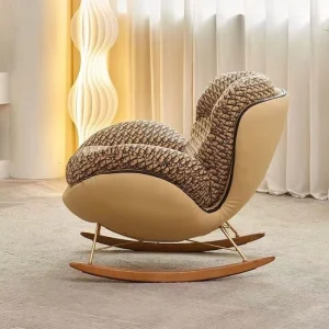 Mới Ghế Lười Đơn Người Giải Trí Ghế Salon Ban Công Nhà Lười Ghế Lounge Phòng Khách Thoải Mái Ghế Bành Lười - Hình 2