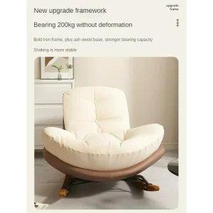 Mới Hình Hoa Đính Đá Phòng Khách Nội Thất Gia Đình Ghế Sofa Lười Sang Trọng Giải Trí Sofa Đơn Ghế Hình Hoa Đính Đá Gia Cố Стул - Hình 2