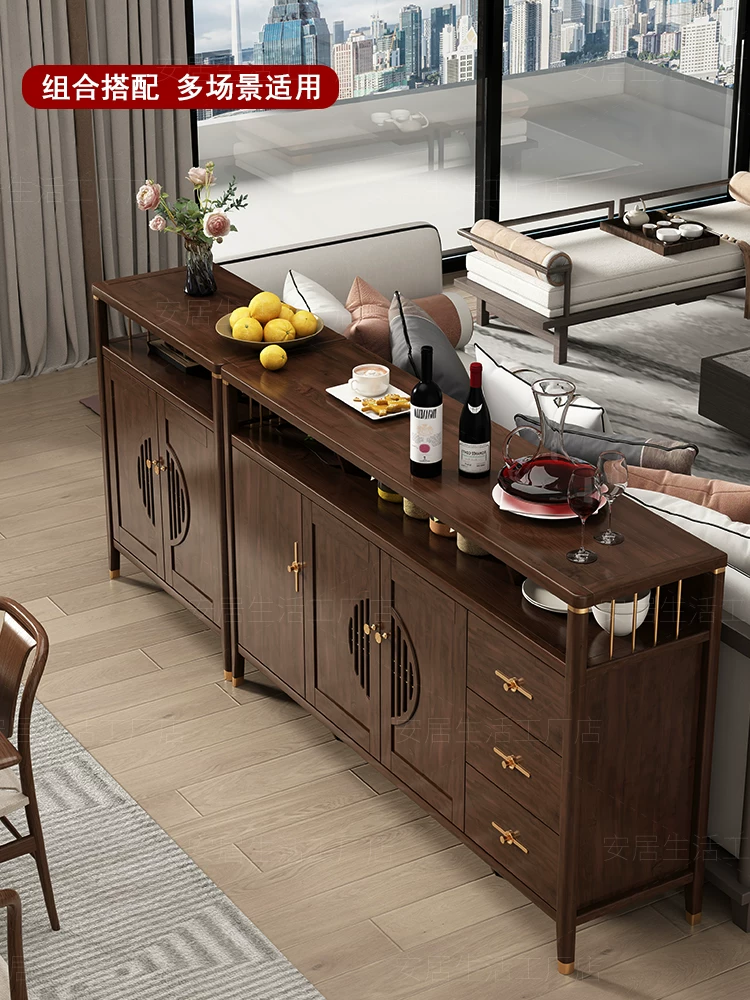 Mới Phong Cách Trung Hoa Tủ Tích Hợp Tường Gỗ Chắc Chắn Màu Sắc Phòng Khách Hộ Gia Đình Trà Và Tủ Rượu Mới Tủ Bếp Tủ Bảo Quản - Hình 5 Mới Phong Cách Trung Hoa Tủ Tích Hợp Tường Gỗ Chắc Chắn Màu Sắc Phòng Khách Hộ Gia Đình Trà Và Tủ Rượu Mới Tủ Bếp Tủ Bảo Quản - Hình 5