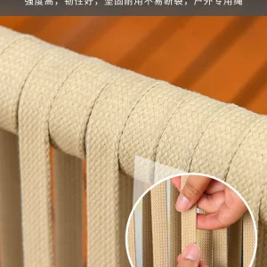 Mojia xích đu ngoài trời ghế bập bênh trong nhà đôi giỏ treo ghế mây ngoài trời sân xích đu ghế xích đu sân vườn - Hình 3