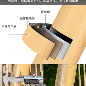 Mojia xích đu ngoài trời ghế bập bênh trong nhà đôi giỏ treo ghế mây ngoài trời sân xích đu ghế xích đu sân vườn - Hình 4