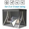 Ngoại thất sân vườn 3 Kích Cỡ Vườn Xoay Bao 2 Chỗ Xoay 3 Chỗ Võng Bao Sân Vườn Ngoài Trời Sân Bảo Vệ Nắng Chống Thấm Nước bọc Ghế