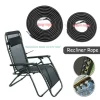 Ngoại thất sân vườn 4 Cái/bộ Đa Năng Sun Lounger Dây Dây Thay Thế Chống Bẹp Đầu Ghế Co Giãn Dây Sân Vườn Không Trọng Lực Phụ Kiện Ghế
