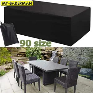 Ngoại thất sân vườn 90 Kích Cỡ Ngoài Trời Sân Sân Vườn Chống Nước Có Tuyết Mưa Ghế Có Cho Bàn Sofa Ghế Chống Bụi Bao