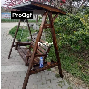Ngoại thất sân vườn Kfsee 1PCS A Set ins Prodgf Outdoor Yours Garden Ghế xích đu