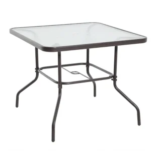 Ngoại thất sân vườn Mainstays Albany Lane 6 Món Bộ Bàn Ăn Ngoài Trời Sân Vườn Bộ Bàn Ghế Sân Trong Ô Dù - Hình 2