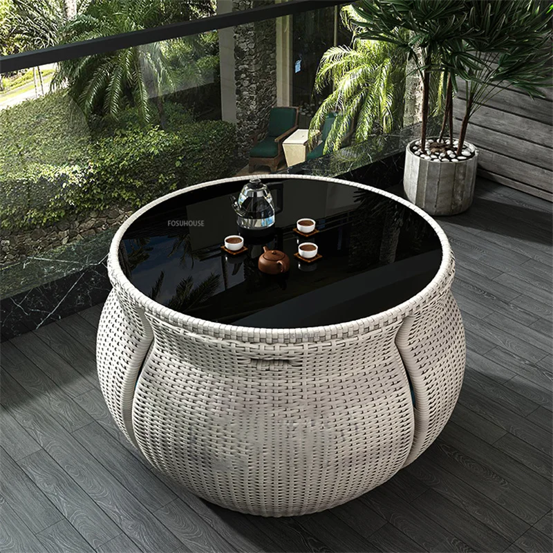 Ngoại thất sân vườn mây ngoài trời Sáng tạo Bàn ghế sân vườn hiện đại Bộ ba mảnh kết hợp Ban công Bộ bàn ăn nhỏ Z - Hình 4 Ngoại thất sân vườn mây ngoài trời Sáng tạo Bàn ghế sân vườn hiện đại Bộ ba mảnh kết hợp Ban công Bộ bàn ăn nhỏ Z - Hình 4