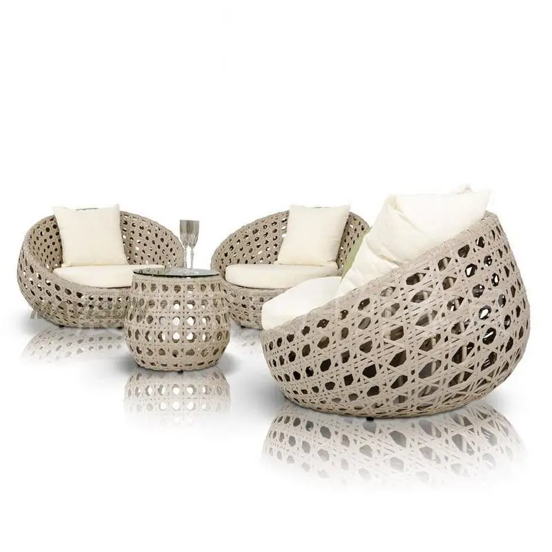 Ngoại thất sân vườn Ngoài Trời Mây Sofa Garde Ghế Bàn Cà Phê Ba Mảnh Ban Công Giải Trí Ngoài Trời Kem Chống Nắng Chống Thấm Nước Hiện Đại Ghế Bộ Đồ - Hình 4 Ngoại thất sân vườn Ngoài Trời Mây Sofa Garde Ghế Bàn Cà Phê Ba Mảnh Ban Công Giải Trí Ngoài Trời Kem Chống Nắng Chống Thấm Nước Hiện Đại Ghế Bộ Đồ - Hình 4