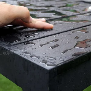 Ngoại thất sân vườn Phong cách Châu Âu Hiện Đại Ngoài Trời Bàn Sân Vườn Hiên Phòng Chờ Ghế Ăn Ban Công Bãi Cỏ Sân Thượng Giardino Arredo Bàn Ghế Sân Vườn Bộ WK50HY - Hình 3