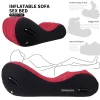 Ngoại thất sân vườn Toughage Sofa Bơm Hơi Cặp Đôi Vị Trí Sâu Hơn Hỗ Trợ Với Bộ Dụng Cụ Vòng Bít Ghế Phòng Chờ Hình Chữ S Đệm Nhựa PVC Đổ Xô Đồ
