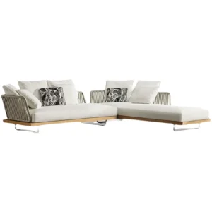 Ngoài Trời Ghế Mây, Sofa, Sân Vườn: Chống Nước, Chống Nắng, Giải Trí B&B Sân Thượng, Nội Thất Gỗ Chắc Chắn - Hình 5