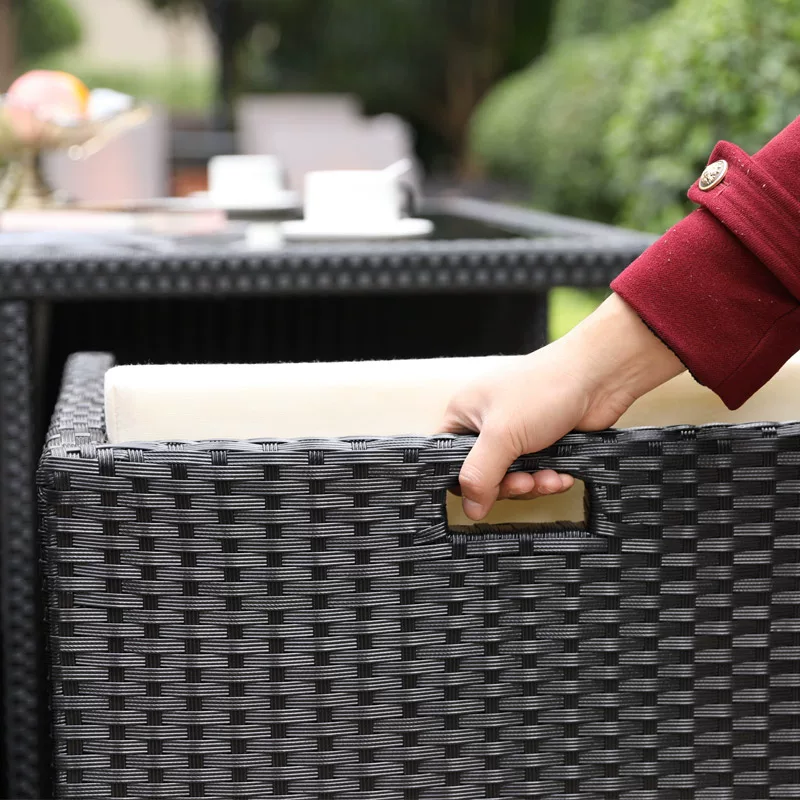 Ngoài Trời Mây Sofa Chống Nắng Chống Thấm Nước Bàn Ghế Kết Hợp Sân Ngoại Ô Giải Trí Sân Vườn Ngoại Ô Sân Thượng Đồ Nội Thất Mây - Hình 4 Ngoài Trời Mây Sofa Chống Nắng Chống Thấm Nước Bàn Ghế Kết Hợp Sân Ngoại Ô Giải Trí Sân Vườn Ngoại Ô Sân Thượng Đồ Nội Thất Mây - Hình 4
