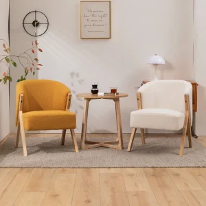 Nhà Thiết Kế Châu Âu Thịt Cừu Nhung Ghế Bành Cho Phòng Khách Giải Trí Lười Lưng Ghế Phòng Khách Nội Thất Gia Đình Ban Công Ghế Sofa - Hình 2