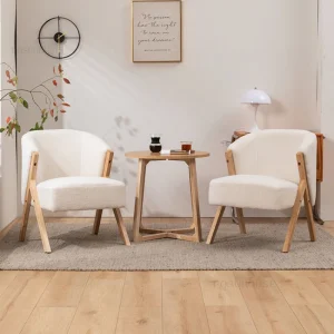 Nhà Thiết Kế Châu Âu Thịt Cừu Nhung Ghế Bành Cho Phòng Khách Giải Trí Lười Lưng Ghế Phòng Khách Nội Thất Gia Đình Ban Công Ghế Sofa - Hình 4