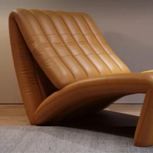 Nhà Thiết Kế Sofa Gấp Ghế Phòng Khách Phòng Chờ Da Pu Đơn Sang Trọng Ghế Phòng Khách Hiện Đại Độc Đáo Nội Thất Gia Đình Sedie - Hình 2