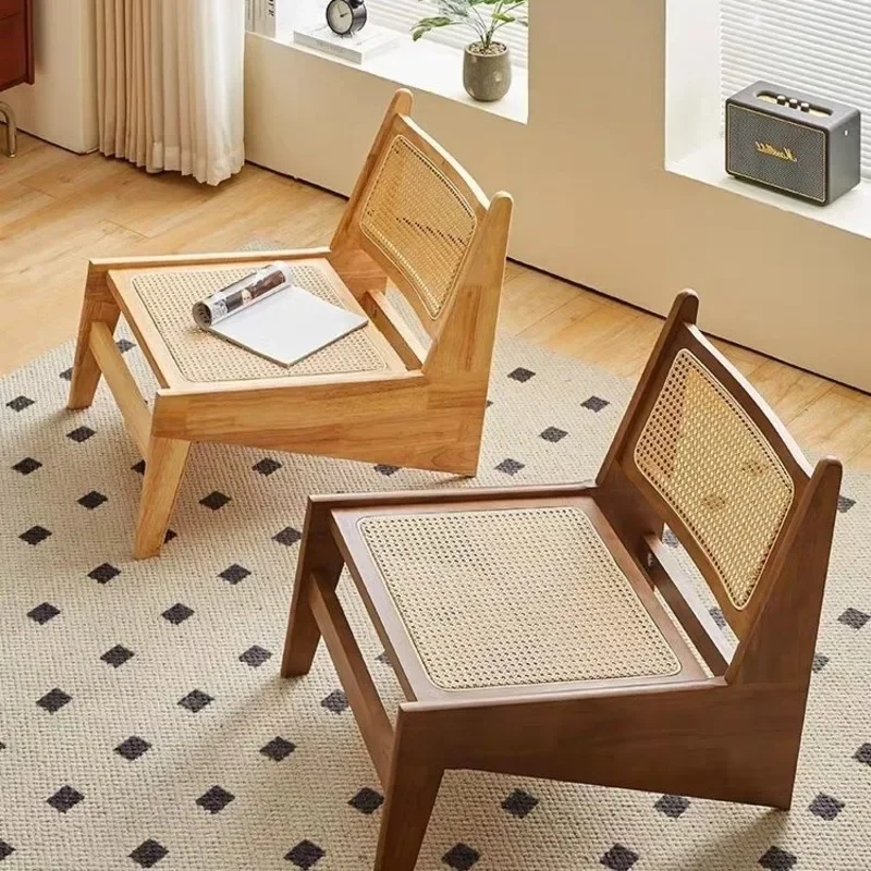 Nhà trọ Ghế Chống Bẹp Đầu Gỗ Mây Dệt Ghế Thư Giãn Phòng Khách Sofa Đơn Ghế Lưng Thoải Mái Nội Thất Bắc Âu Nhà trọ Ghế Chống Bẹp Đầu Gỗ Mây Dệt Ghế Thư Giãn Phòng Khách Sofa Đơn Ghế Lưng Thoải Mái Nội Thất Bắc Âu