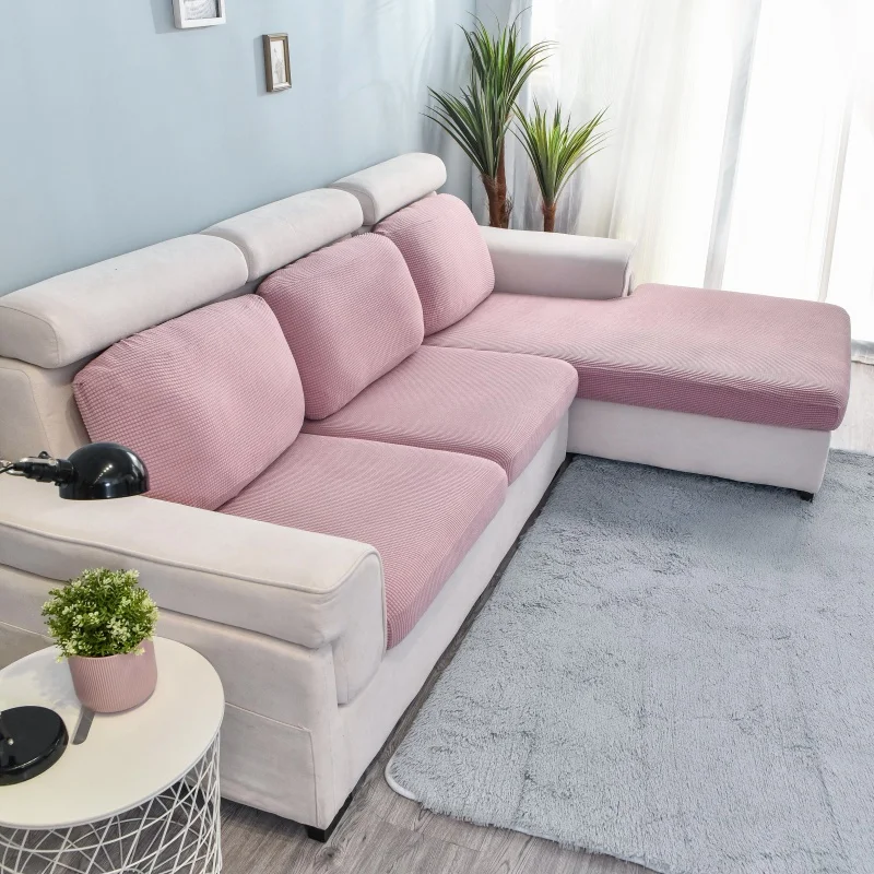 Nhung Sang Trọng L Sofa Hình Đệm Cho Phòng Khách Co Giãn Đồ Nội Thất Ghế Bọc Chaise Longue Sofa Ghế Co Giãn - Hình 4 Nhung Sang Trọng L Sofa Hình Đệm Cho Phòng Khách Co Giãn Đồ Nội Thất Ghế Bọc Chaise Longue Sofa Ghế Co Giãn - Hình 4