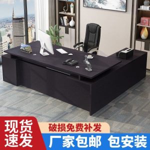 Nội thất phòng giám đốc, bàn giám đốc chân sắt, bàn làm việc kết hợp tủ phụ, bàn làm việc cho lãnh đạo - Hình 3