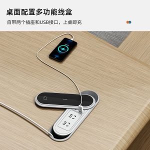 Nội thất phòng giám đốc, bàn làm việc cho lãnh đạo, bàn làm việc kết hợp tủ phụ, bàn giám đốc cao cấp - Hình 4