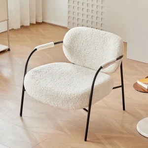 Nội Thất Phòng Khách Hiện Đại Ghế Bành Cho Căn Hộ Nhỏ Nhà Ban Công Vải Ghế Sofa Giải Trí Thiết Kế Ghế Tựa Lưng Đơn - Hình 4